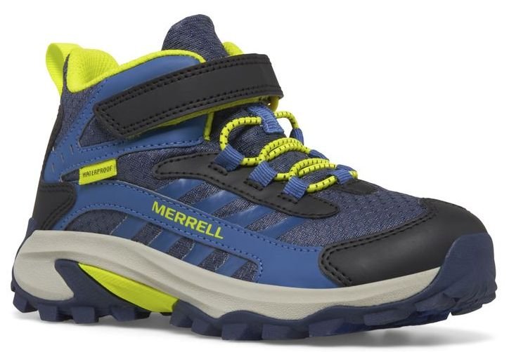 Dětské Merrell Mk267543 Moab Speed 2 Mid A/C Wtpf Navy/Hi Viz